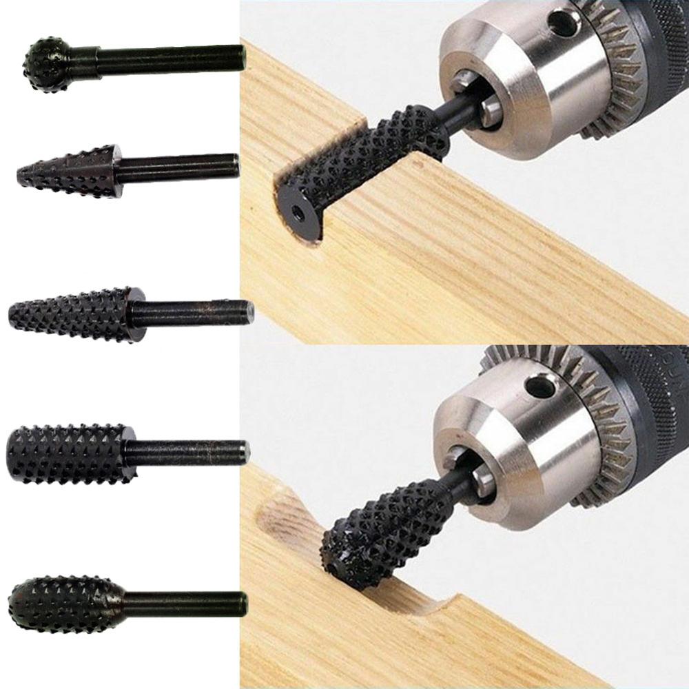 Wood Chisel Set - Juego de 5 brocas de 1/4''