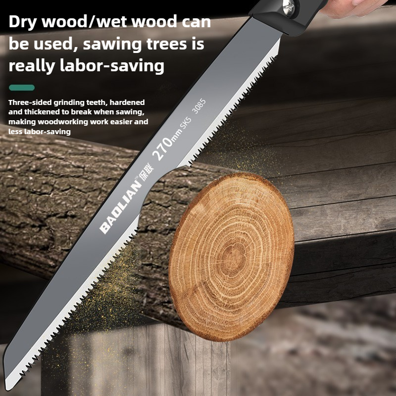 Sierra de mano BAOLIAN, sierra - Woodworking In Japanese reseña y precio