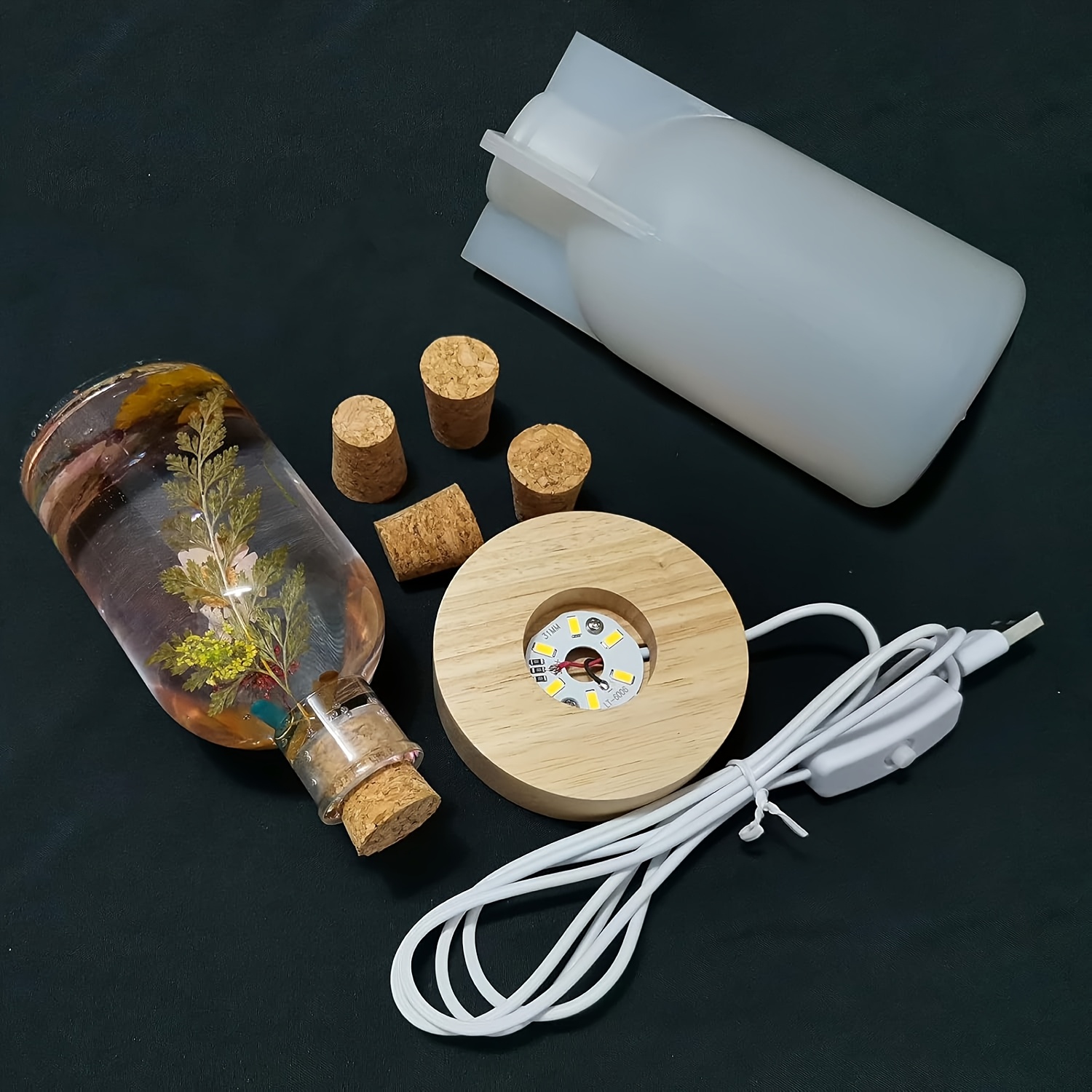 Set de moldes de resina para c - Woodworking Resin reseña y precio