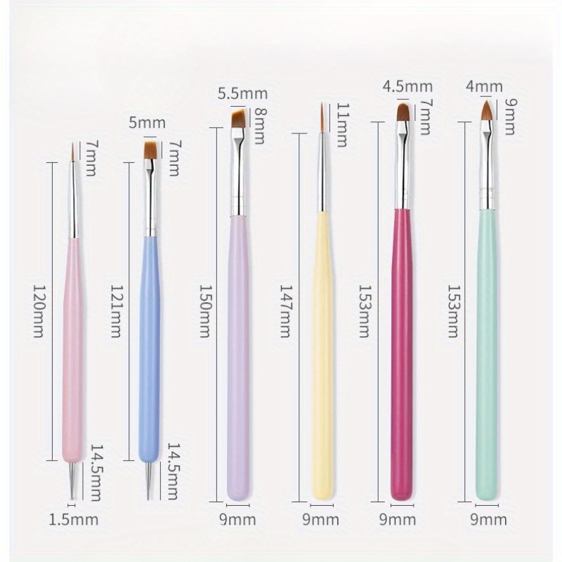 Juego de 6 pinceles para decor - Wood Chisel Set reseña y precio