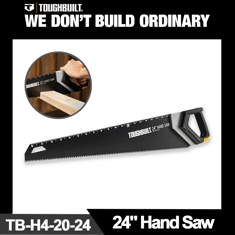 TOUGHBUILT Sierra manual de 24 - Woodworking Resin reseña y precio